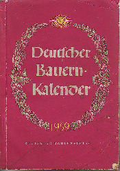    Deutscher Bauernkalender 1959. 