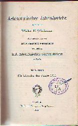Wislicenus, Walter F. (Begrnder):  Astronomischer Jahresbericht. XIII. (13.) Band. Die Literatur des Jahres 1911. 