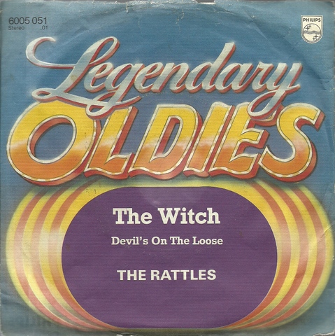The Rattles  The Witch + Devil`s on the Loose (Single 45 UpM) 