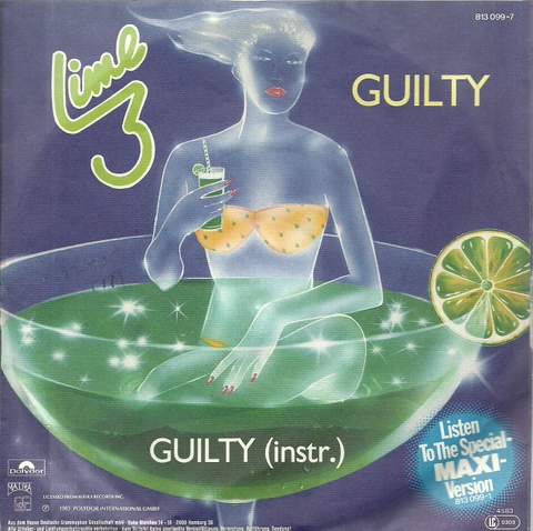 Lime 3  Guilty + Guilty Instrumental (Single 45 UpM) 