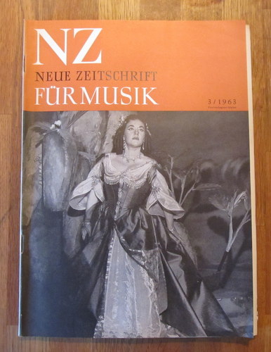 Hartmann, Karl Amadeus und Ernst Thomas  NZ / Neue Zeitschrift für Musik Nr. 3/1963 