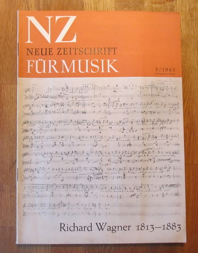 Hartmann, Karl Amadeus und Ernst Thomas  NZ / Neue Zeitschrift für Musik Nr. 5/1963 