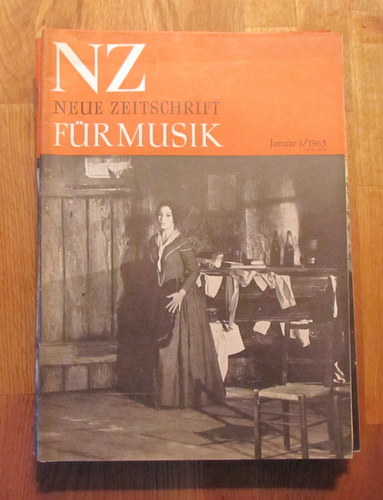 Hartmann, Karl Amadeus und Ernst Thomas  NZ / Neue Zeitschrift für Musik Nr. 1/1965 