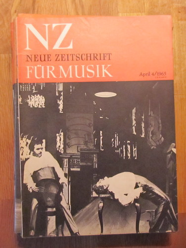 Hartmann, Karl Amadeus und Ernst Thomas  NZ / Neue Zeitschrift für Musik Nr. 4/1965 