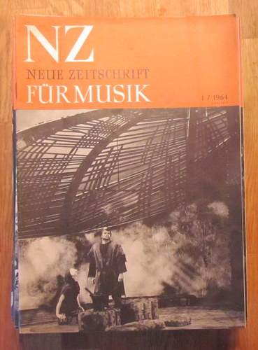 Hartmann, Karl Amadeus und Ernst Thomas  NZ / Neue Zeitschrift für Musik Nr. 1/1964 