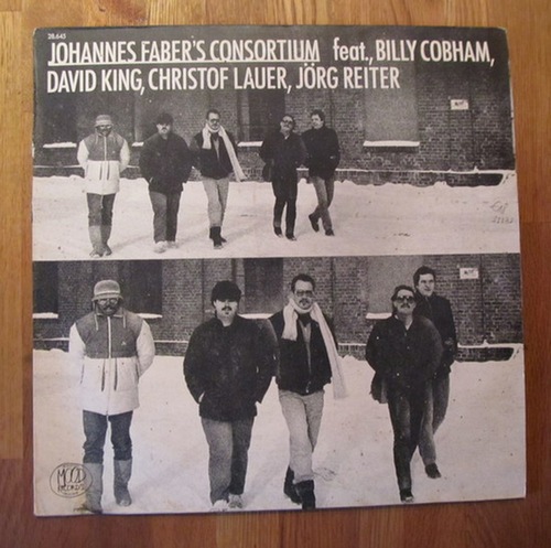 Johannes Faber`s Consortium  feat. Billy Cobham, David King, Christof Lauer, Jörg Reiter LP 