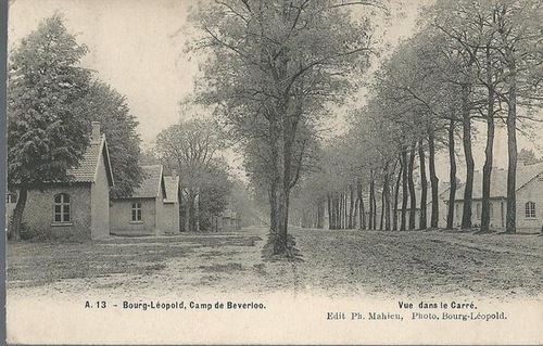 ohne Autor  Ansichtskarte Bourg-Leopold (Camp de Beverloo; Vue dans le Carre) 