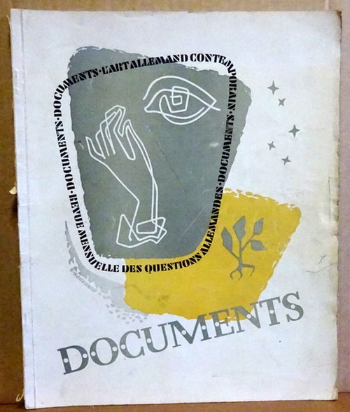 Mager, Roland  Documents (Revue mensuelle des questions allemandes) (L`Art allemand contemporain) 