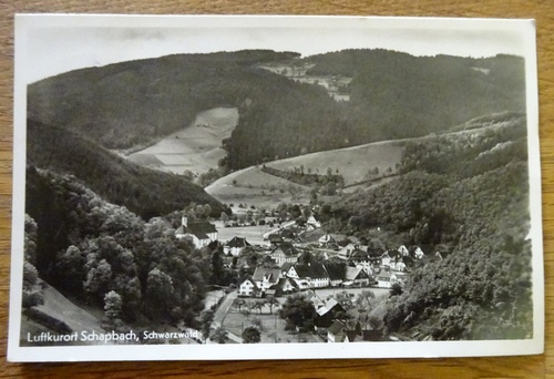   Ansichtskarte AK Luftkurort Schapbach Schwarzwald 