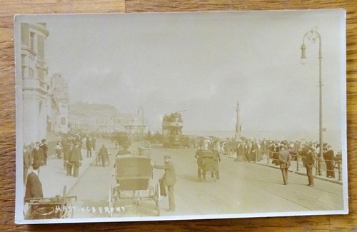   Ansichtskarte AK Hastings Front (Uferpromenade) 