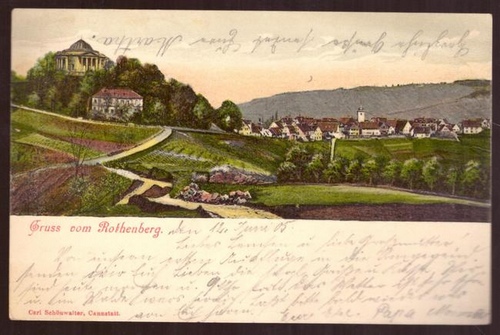   Ansichtskarte AK Gruss vom Rothenberg (heute Rotenberg) (Gesamtansicht) 
