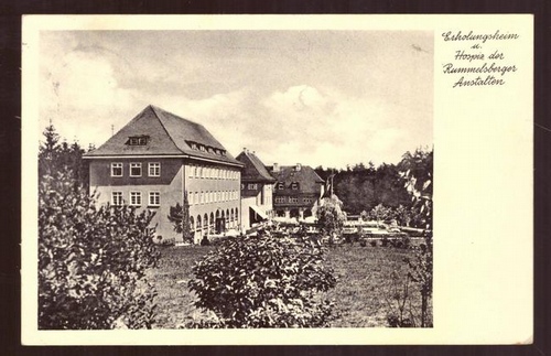   Ansichtskarte AK Rummelsberg über Feucht (Erholungsheim u. Hospiz der Rummelsberger Anstalten) 