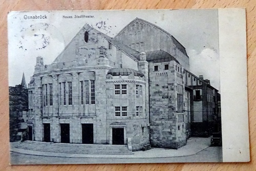   Ansichtskarte AK Osnabrück. Neues Stadttheater 