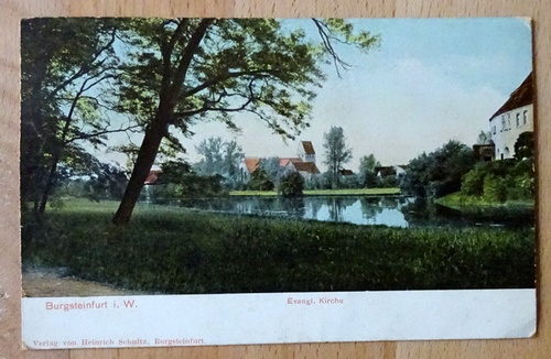   Ansichtskarte AK Burgsteinfurt. Evangelische Kirche 