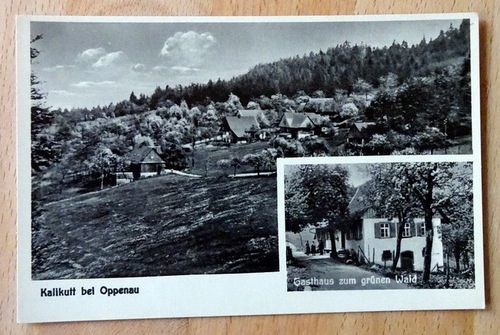   Ansichtskarte AK Kalikutt bei Oppenau (Gasthaus zum Grünen Wald) 