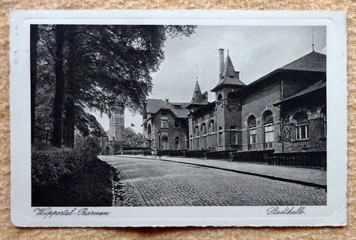   Ansichtskarte AK Wuppertal-Barmen. Stadthalle 