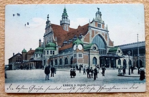   Ansichtskarte AK Essen. Hauptbahnhof 