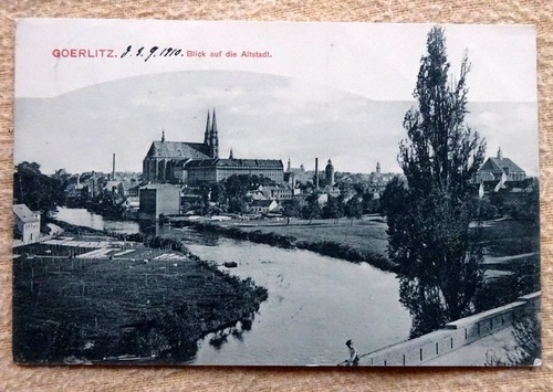   Ansichtskarte AK Görlitz. Blick auf die Altstadt 