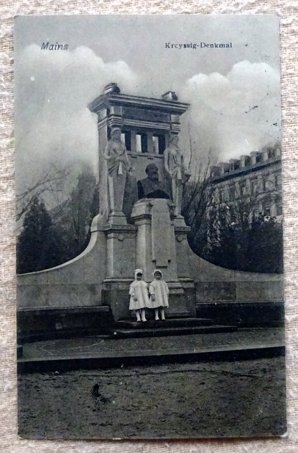   Ansichtskarte AK Mainz. Kreyssig-Denkmal 