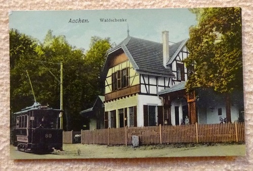   Ansichtskarte AK Aachen. Waldschenke 