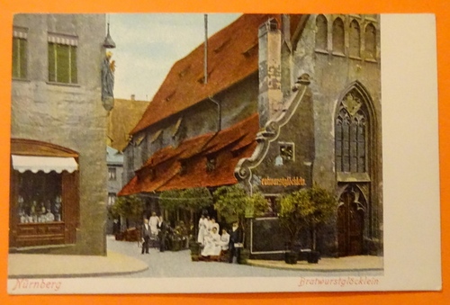  Ansichtskarte AK Nürnberg. Bratwurstglöcklein (in Farbe) 