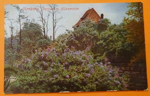   Ansichtskarte AK Nürnberg. Partie am Hübnerstor 
