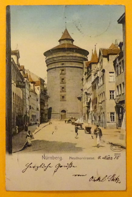   Ansichtskarte AK Nürnberg. Neuthorstrasse 