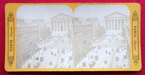 ohne Angaben  Original Stereoskopie.-Fotografie (Stereobild. Stereophotographie). Madeleine 