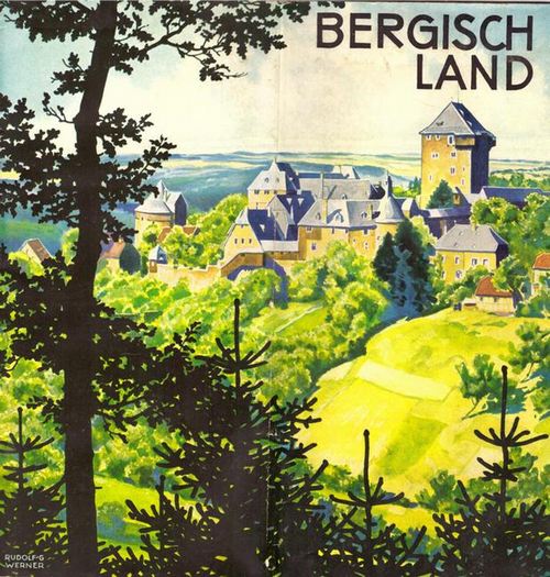   Reise-Prospekt Bergisch Land (Ausgabe 1936) 