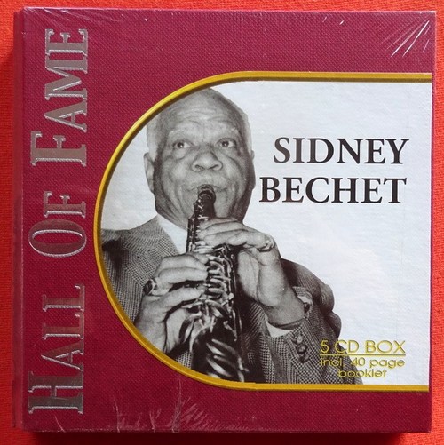 Bechet, Sidney  5 CD Box. Sydney Bechet. Hall of Fame 