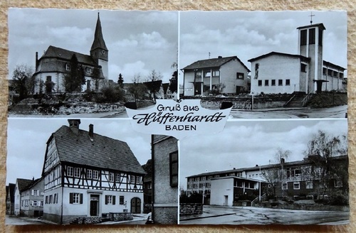   Ansichtskarte AK Gruß aus Hüffenhardt (4 Ansichten) 