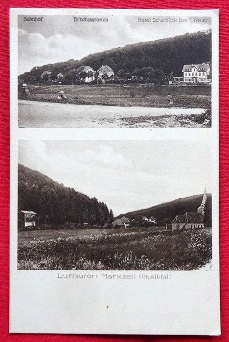   Ansichtskarte AK Luftkurort Marxzell  (im Albtal) 