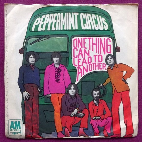 Peppermint Circus  One thing can lead to another / It`s so easy (Single 45 UpM) 