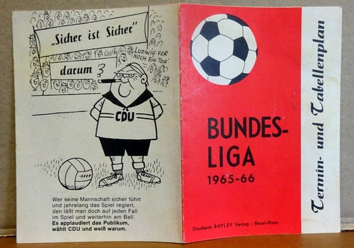   Bundesliga (Fußball) 1965-66 (Termin- und Tabellenplan) 