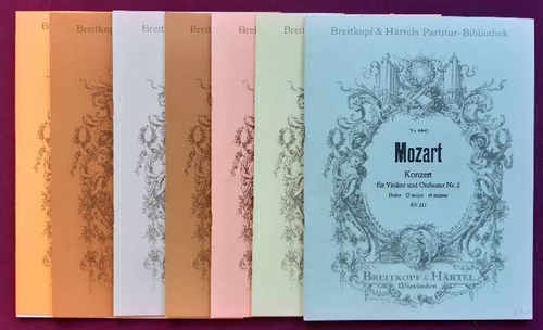 Mozart, Wolfgang Amadeus  Konzert für Violine und Orchester Nr. 2 D-dur / D major / re majeur KV 211 