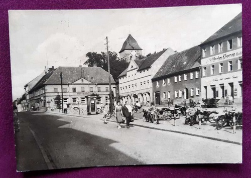   Ansichtskarte AK Reichenbach (Kr. Görlitz). Platz der Befreiung 