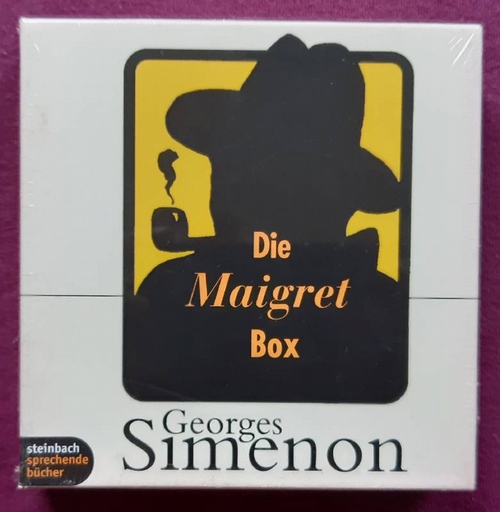 Simenon, Georges  Die Maigret Box (Maigret und das Schattenspiel; Hier irrt Maigret; Maigrets Nacht an der Kreuzung; Mein Freund Maigret; Maigret und der verstorbene Monsineur Gallet; Maigret und der Gehängte von Saint-Pholien; Maigret und die Keller des "Majestic"; Maigre (8 CD) 