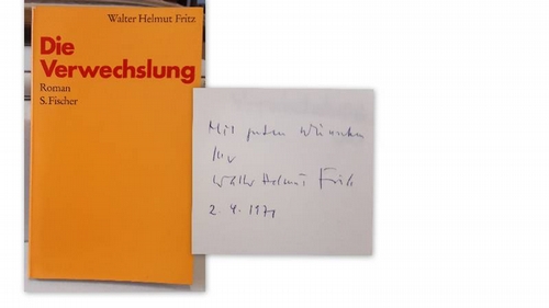 Fritz, Walter Helmut  Die Verwechslung (Roman) 