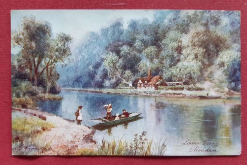 Wimbush, H.B.  Ansichtskarte AK Cliveden Woods (Künstlerpostkarte) 