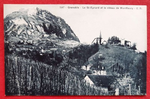   Ansichtskarte AK Grenoble. Le St-Eynard et le cocteau de Montfleury 