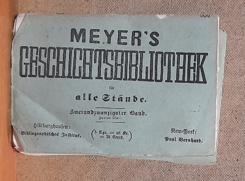 diverse  Fortschritt der menschlichen Bildung (sowie: Der Mormonenstaat Deseret // Geschichte Spaniens seit Ferdinands und Isabellens Regierungsantritt, nach Ascargota // Necker und Frau von Stael v. Brougham // Die Strafen der Vorzeit // Josephs II. Kaiserkrönung zu Frankfurt am Main // Zur Kenntnis des deutschen Hoflebens im 18. Jahrhundert) 