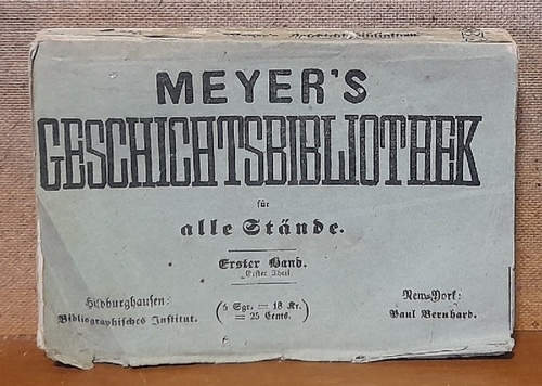 diverse  Ueber das Studium der Geschichte (sowie: Die englische Revolution // Charlotte Corday // Hastingsfeld // Napoleon auf dem Bellerophon // Die Schlacht bei Waterloo // Die vorrömische Zeit Italiens // Roms Größe // Verfall des römischen Reichs // Der Nil und sein Einfluß auf die Geschichte der Menschheit) 