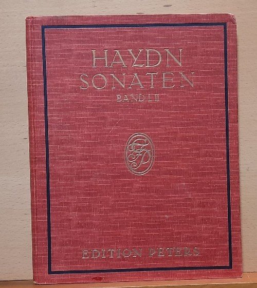 Haydn, Joseph  Sonaten mit Fingersatz Hg. v. Louis Koehler und Adolf Ruthardt (Band I No.1-10; Band II No. 11-20) 