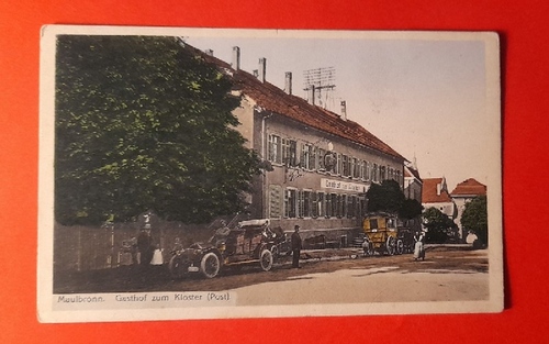   Ansichtskarte AK Maubronn. Gasthof zum Kloster (Post) 