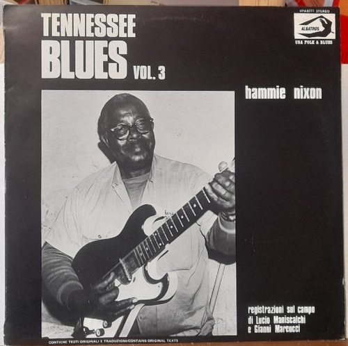 Nixon, Hammie  Tennessee Blues Vol. 3 (LP 33 UpM) 