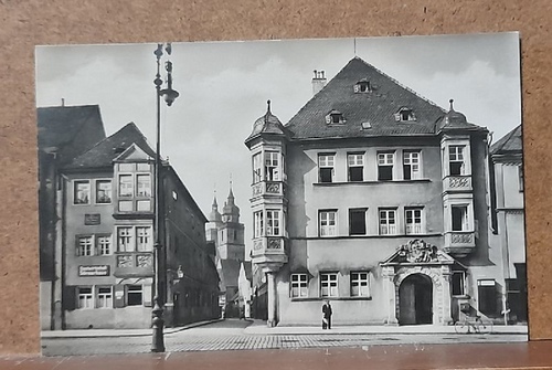   Ansichtskarte AK Bayreuth. Altes Rathaus u. Brautgasse 