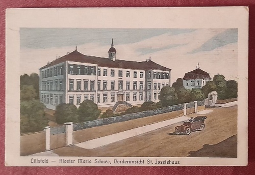   Ansichtskarte AK Lülsfeld. Kloster Maria Schnee, Vorderansicht St. Josefshaus 