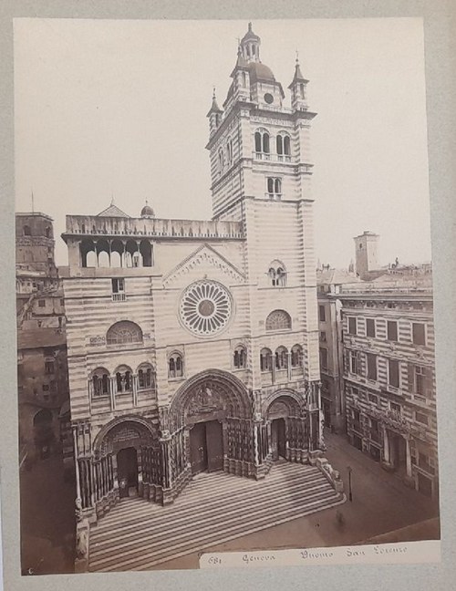 Degoix, Celestino  Orig. Fotografie 681. Genova Duomo San Lorenzo (Genua) 