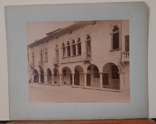   Orig. Fotografie VICENZA Palazzo Mascarello ora Mazan (XV. Secolo) 
