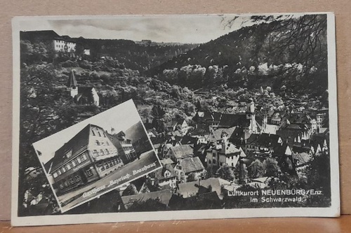   Ansichtskarte AK Luftkurort Neuenbürg / Enz im Schwarzwald und Gasthaus "Bayrisch Brauhaus" 